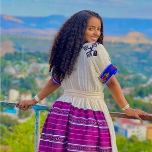 Ethiopian gonder traditional dress